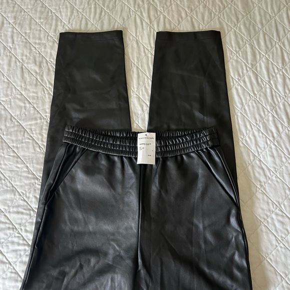 Halogen Black Faux Leather Pants - Picture 5 of 14